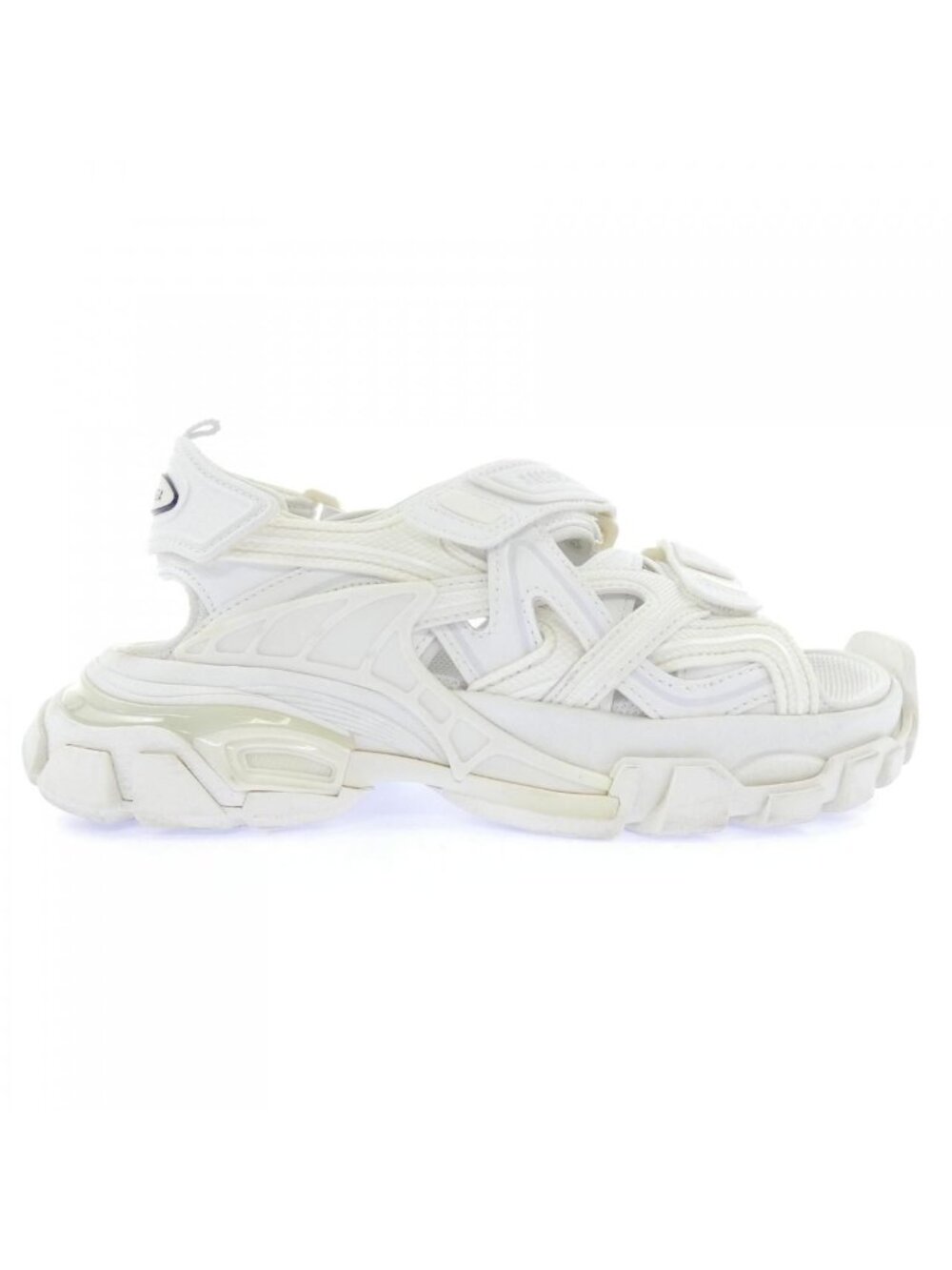 Balenciaga Track Sandals White